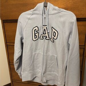 GAP Sky Blue Zip-Up Hoodie
